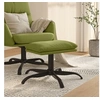 Image de Tabouret 60x60x36 cm velours vert clair341581