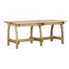 Image de Table de jardin 220x74x75 cm Bois de pin imprégné