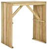 Image de Table de bar 100x60x110 cm Bois de pin imprégné318416
