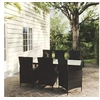 Image de Salon d'Extérieur 7 pcs avec Coussins Ensemble de Salle à Manger de Jardin Mobilier à Dîner de Patio Terrasse Résine 3094829