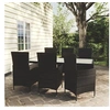 Image de Salon d'Extérieur 7 pcs avec Coussins Ensemble de Salle à Manger de Jardin Mobilier à Dîner de Patio Terrasse Résine 3094869