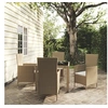 Image de 5-delige Tuinset met kussens poly rattan beige3094902