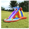 Image de Toboggan à Eau Gonflable avec Piscine Jouet pour Enfant Jouet Aquatique Park de Jeu Terrasse Jardin Plage Extérieur 450x320x240 cm PVC