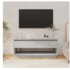 Image de Meuble TV gris béton 102x41x44 cm bois d'ingénierie809489