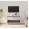 Image de Meuble TV gris béton 70x41x44 cm bois d ingénierie