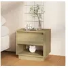 Image de Table de chevet Chêne sonoma 45x34x44 cm bois d ingénierie