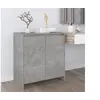 Image de Buffet Gris béton 70x41x75 cm Bois d ingénierie