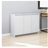 Image de Buffet Blanc 102x33x75 cm Bois d ingénierie