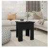 Image de Salontafel 40x40x42 cm bewerkt hout zwart810245
