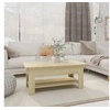 Image de Table basse chêne sonoma 102x55x42 cm bois d ingénierie
