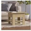 Image de Table Basse Table d'Appoint Table de Canapé Bout de Canapé Meuble de Salle de Séjour Salon Intérieur Chêne Sonoma 55x55x42 cm Aggloméré