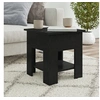 Image de Table basse noir 40x40x42 cm bois d'ingénierie810272