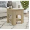 Image de Table basse chêne sonoma 40x40x42 cm bois d'ingénierie810274