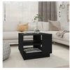 Image de Table basse noir 55x55x43 cm bois d'ingénierie810290