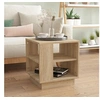 Image de Table basse chêne sonoma 40x40x43 cm bois d ingénierie