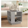 Image de Table basse gris béton 40x40x43 cm bois d ingénierie