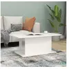 Image de Table basse blanc brillant 102x55,5x40 cm bois d'ingénierie810313