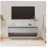 Image de Meuble TV Sonoma gris 102x41x44 cm Bois d ingénierie