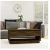 Image de Salontafel 102,5x55x44 cm bewerkt hout gerookt eikenkleurig812978
