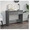 Image de Table console sonoma gris 89x41x76,5 cm bois d'ingénierie813000