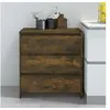 Image de Buffet Chêne fumé 70x41x75 cm Bois d ingénierie