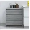 Image de Buffet Sonoma gris 70x41x75 cm Bois d'ingénierie813006