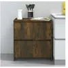 Image de Buffet Chêne fumé 70x41x75 cm Bois d'ingénierie813011