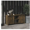 Image de Meuble TV Chêne fumé 102x37,5x52,5 cm Bois d ingénierie