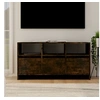 Image de Meuble TV Chêne fumé 102x37,5x52,5 cm Bois d'ingénierie813023