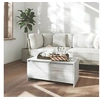 Image de Table basse sonoma gris 90x50x41,5 cm bois d ingénierie