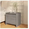 Image de Table de chevet Sonoma gris 45x34x44,5 cm bois d'ingénierie813046