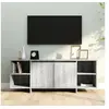 Image de Meuble TV sonoma gris 130x35x50 cm bois d ingénierie