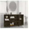 Image de Buffet chêne fumé 120x30x75 cm bois d'ingénierie813065