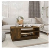 Image de Table basse chêne fumé 102x55x43 cm bois d'ingénierie813083