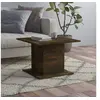 Image de Table basse chêne fumé 55,5x55,5x40 cm bois d'ingénierie813095
