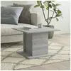 Image de Table basse sonoma gris 55,5x55,5x40 cm bois d ingénierie