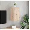 Image de Armoires murales 2 pcs 30x30x60 cm Bois de pin massif