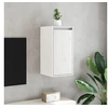 Image de Armoires murales 2 pcs Blanc 30x30x60 cm Bois de pin massif