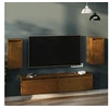Image de Wandkasten 2 st 30x30x60 cm massief grenenhout honingbruin813492