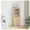 Image de Buffet haut 37x34x110 cm Bois massif de pin