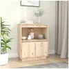 Image de Buffet 60x34x75 cm Bois massif de pin