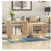 Image de Tables basses gigognes 2 pcs Bois de pin massif