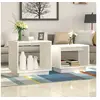 Image de 2-delige Salontafelset massief grenenhout wit813526