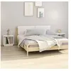 Image de Tables de chevet 2 pcs Blanc 40x30x40 cm Bois de pin solide
