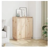 Image de Buffet 60x34x75 cm Bois massif de pin