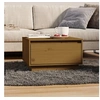 Image de Table basse Marron miel 55x56x32 cm Bois massif de pin813408