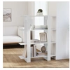 Image de Bibliothèque/Séparateur de pièce Blanc 100x30x123,5 cm811538