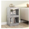 Image de Bibliothèque Séparateur de pièce Gris béton 40x30x72 cm