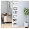 Image de Bibliothèque Séparateur de pièce Blanc 40x30x198 cm