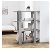 Image de Bibliothèque/Séparateur de pièce Sonoma gris 100x30x123,5 cm813564